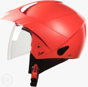 Red Eve Half-face Helmet