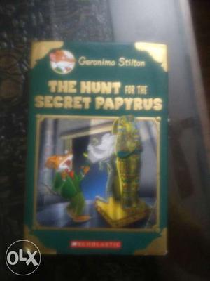 The Hunt For The Secret Papyrus By Geronimo Stilton Book