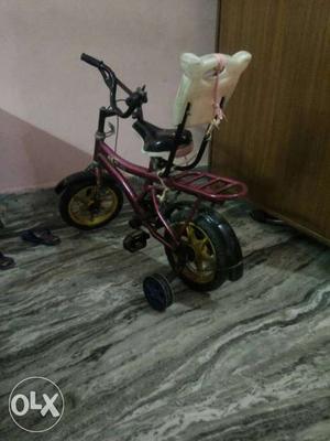 Toddler's Maroon Trike