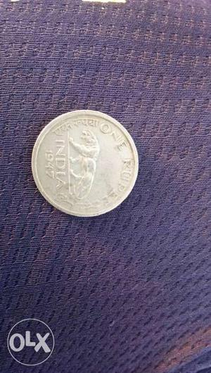 1 rupees coin from 