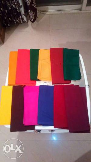 2/2 cotton blouse piece - 1m, piece Rs.50, can select per