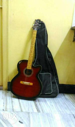Acoustic guitar 2 years old in good condition