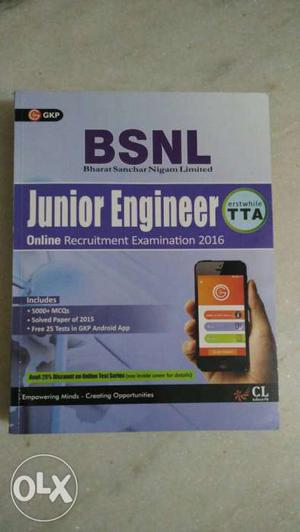BSNL Junior Engineer Textbook