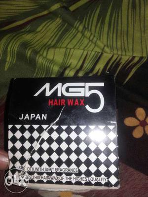 Black And White MG5 Hair Wax Box