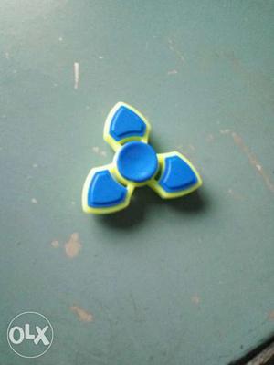Blue And Yellow Hand Spinner