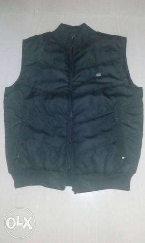 Brand new Black Zip-up Vest Coat (Jacket)