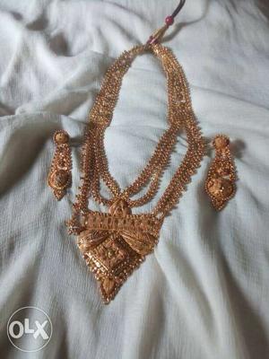 Bronze Necklace Set