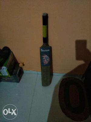 Brown And Green Reebok Cricket Bat