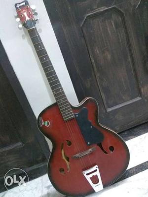 Givson guitar in a good condition, with cover and