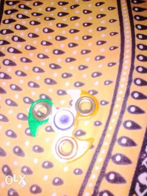 Green And Brown Fidget Hand Spinner