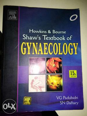 Hawkins and Shaw textbook of gynaecology 15 is in very good