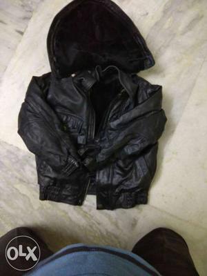 Leather jacket for kids
