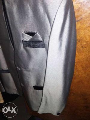 Men's Gray Formal Suit Coat