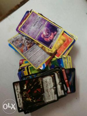 Pokemon and duel masters total 118 card at 130