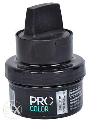 Pro Pro Color Shoe Cream With Applicator Black