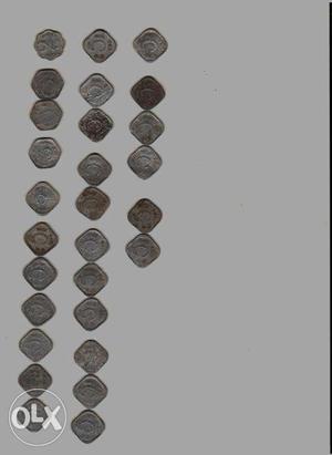 Sale for old 2paisa,3paisa & 5paisa coins (each coin cost