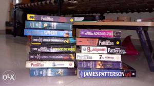 Set of 14 James patterson novels..