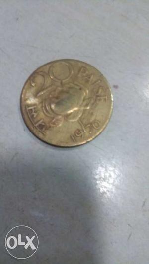 This coin is bronze coin and this is  's coin