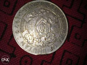 This is bhutans oldest coin and regional full