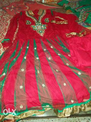 Traditional red suit