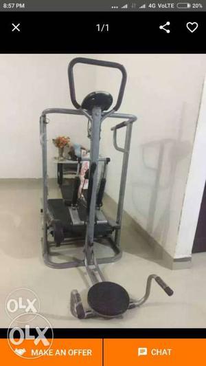 Treadmill, wallker, gym equipment, 4 in 1 system