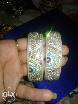 Two Silver Bracelet