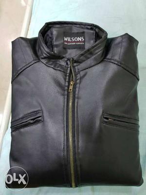 Unused brand new Black Leather Jacket