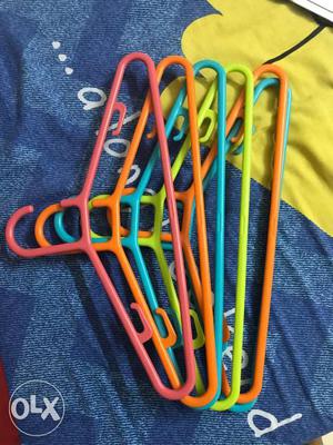 19 colourful hangers