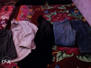 2shirt 2 jeans and 1t shirt good condition