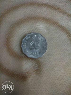 9th Ashian games Delhi 10 paisa coin