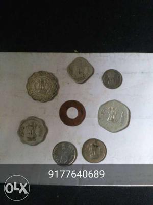 All types of old coins available.