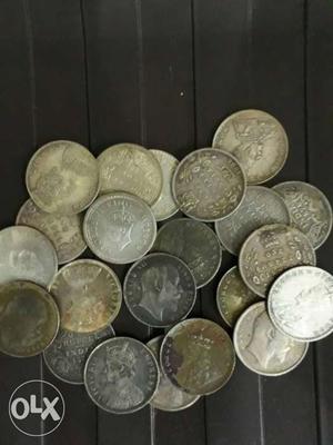 Antique coins of british india, rs  each no
