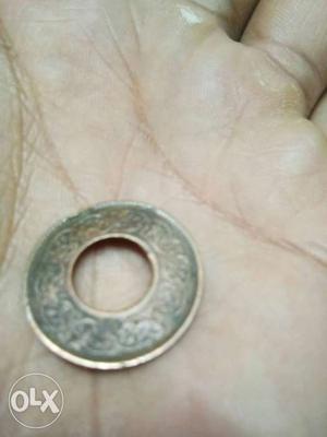 Antique old coin of 