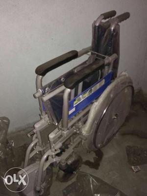 Black And Grey Wheelchair