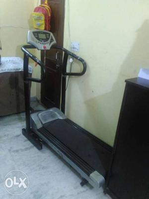 Black Electronic Treadmill