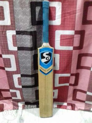 Brown And Blue SG Cricket Bat