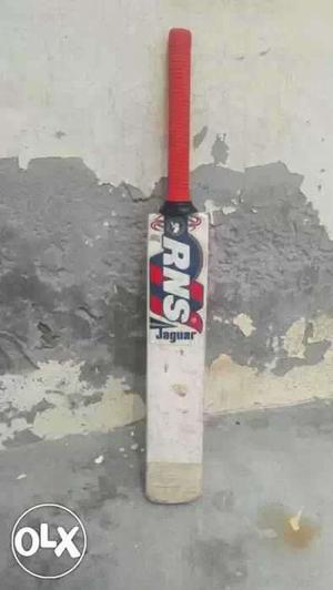 Brown And Red RNS Cricket Bat