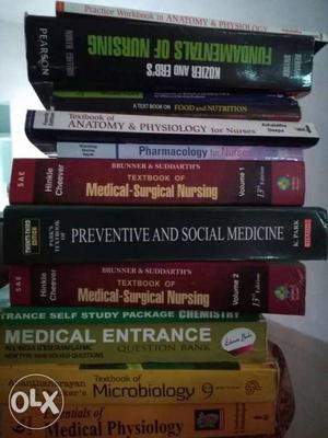 Bsc nursing 1st and 2nd year fresh text book.