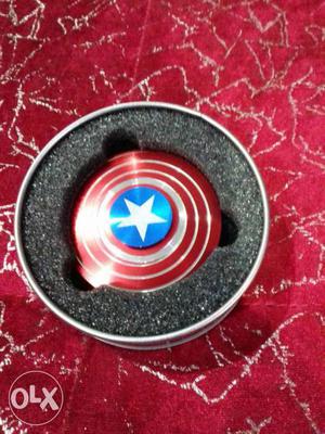 Captain America Themed Hand Spinner