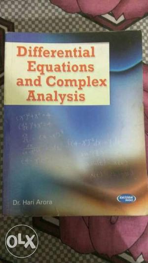 Differential Equations Book