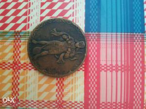 East india company coin year-, one ana. chepest rate.