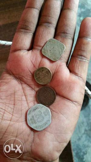 Four Bronze Coins