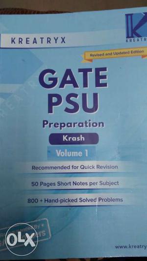 Gate EEE- kreatryx course books (volume1-4)
