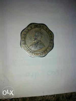 George v king emperor india  coins