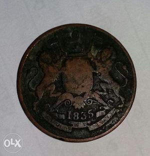 Indian old coin .