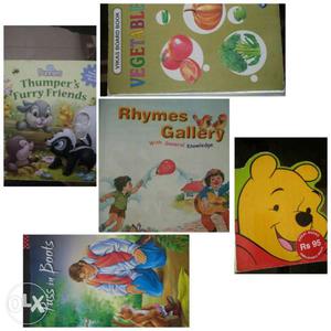 Kids story, rhyme books Total 5 books