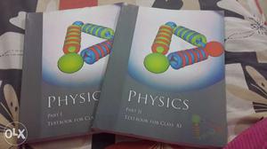 NCERT Physics XI part 1 and 2...Not used at all