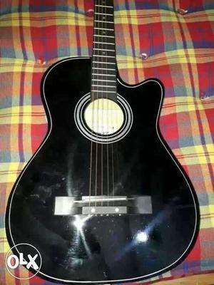 New acoustic guitar fully new condition unused