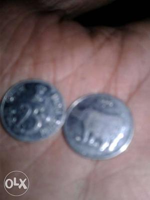 Old 25 paisa coins for sale