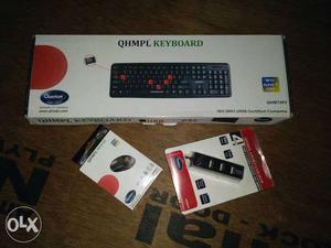 Quantum mouse, keyboard, USB hub sale
